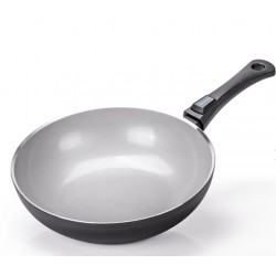 B.perfect wok 1 manico cm 28